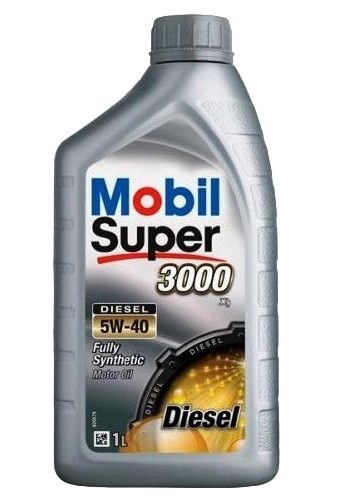Моторное масло Mobil Super 3000 X1 Diesel 5W-40, 1л